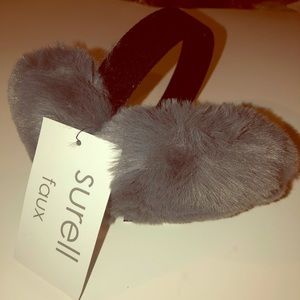 Surell Faux Fur Earmuff with Velvet Band